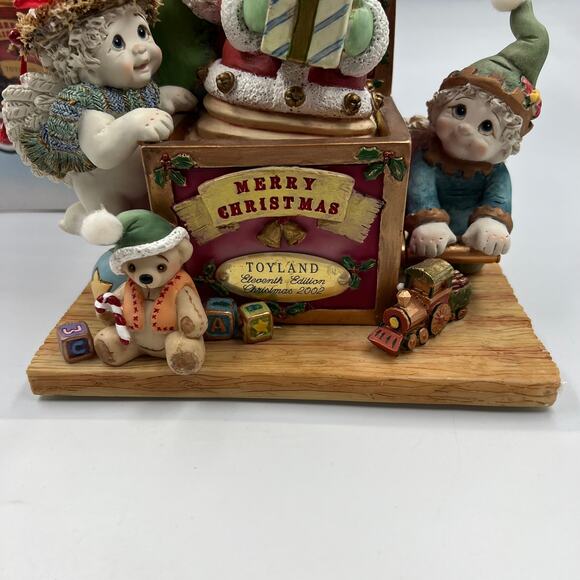 Vintage Dreamsicles Toyland Santa Claus Angels Elves 11 Edition 2002 With Box - Picture 3 of 10
